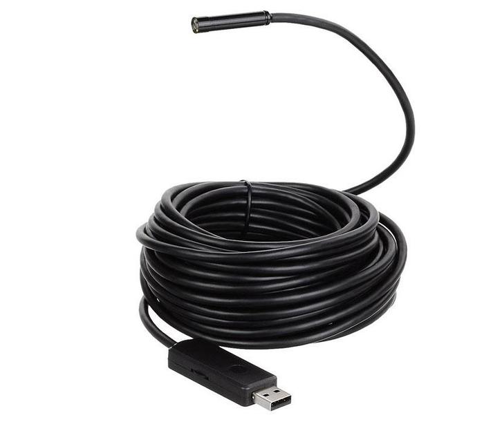 10 meter USB endoscoop Ø 5.5 mm met LED, Doe-het-zelf en Verbouw, Overige Doe-het-zelf en Verbouw, Nieuw, Ophalen of Verzenden