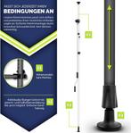 Klemluifel - Balkon luifel - Verticale luifel - 250 cm - Bei, Verzenden, Zo goed als nieuw