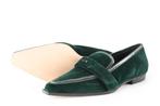 Nubikk Loafers in maat 39 Groen | 15% extra korting, Kleding | Dames, Schoenen, Nubikk, Verzenden, Overige typen, Gedragen