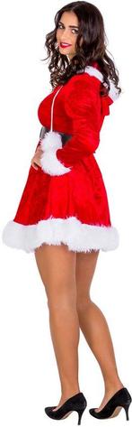 2dekans | dressforfun - Vrouwenkostuum Mrs. Santa Claus XL -, Ophalen of Verzenden, Zo goed als nieuw