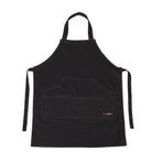 GGM Gastro | (2 stuks) Slabbenschort - Denim Look - Zwart |, Huis en Inrichting, Keuken | Textiel, Verzenden, Nieuw, Zwart, Schort