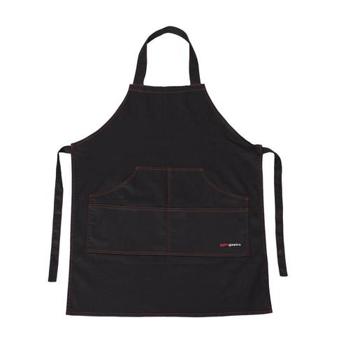 GGM Gastro | (2 stuks) Slabbenschort - Denim Look - Zwart |, Huis en Inrichting, Keuken | Textiel, Zwart, Nieuw, Schort, Verzenden