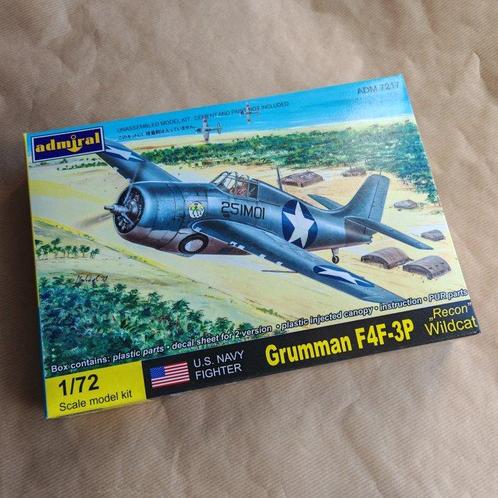 Admiral; Azur FRROM 1:72 - Modelbouwdoos (5) - Grumman, Kinderen en Baby's, Speelgoed | Overig