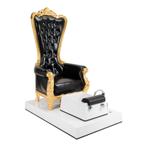 SPA Pedicure behandelstoel TRON goud-zwart, Nieuw, Overige typen, Verzenden