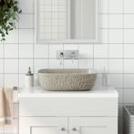 vidaXL Opzetwasbak rechthoekig 48x37,5x13,5 cm keramiek, Doe-het-zelf en Verbouw, Sanitair, Verzenden, Nieuw