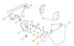 Royal Enfield GROMMET, SIDEPANEL LOCK - 148395E Intercept..., Verzenden, Nieuw