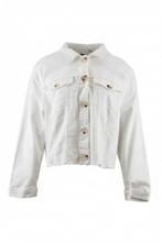 Kancan Jas in maat 44 Wit, Kleding | Dames, Jassen | Winter, Kancan, Verzenden, Zo goed als nieuw, Wit