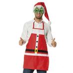 Kerstman schort, Verzenden, Nieuw, Feestartikel