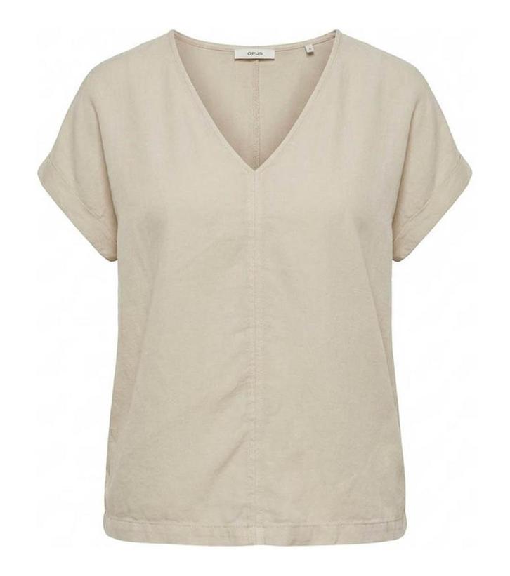 Opus Blouse in maat 44 Beige | 10% korting, Kleding | Dames, Truien en Vesten, Beige, Zo goed als nieuw, Verzenden