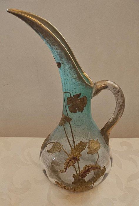 Hekla Maison - Karaf - Glaspasta - HeklaMaisonBohêmeHarrach, Antiek en Kunst, Antiek | Glas en Kristal