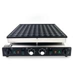 HCB Poffertjesbakplaat - 100 dops - 230V - RVS, Zakelijke goederen, Verzenden, Nieuw in verpakking, Fornuis, Frituur en Grillen