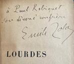 Signé ; Emile Zola / Envoi autographe à Paul Robiquet, Antiek en Kunst