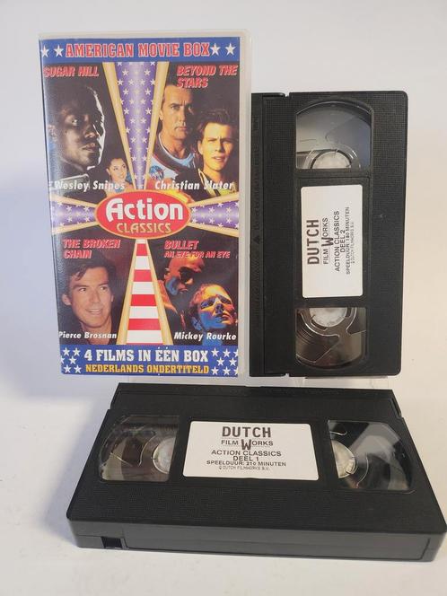 Action Classics (American Movie Box) VHS, Cd's en Dvd's, VHS | Film, Ophalen of Verzenden