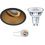 Voordeelset: LED Spot Set - Pragmi Zano Pro - GU10 Fitting -, Huis en Inrichting, Lampen | Spots, Metaal of Aluminium, Nieuw, Ophalen of Verzenden