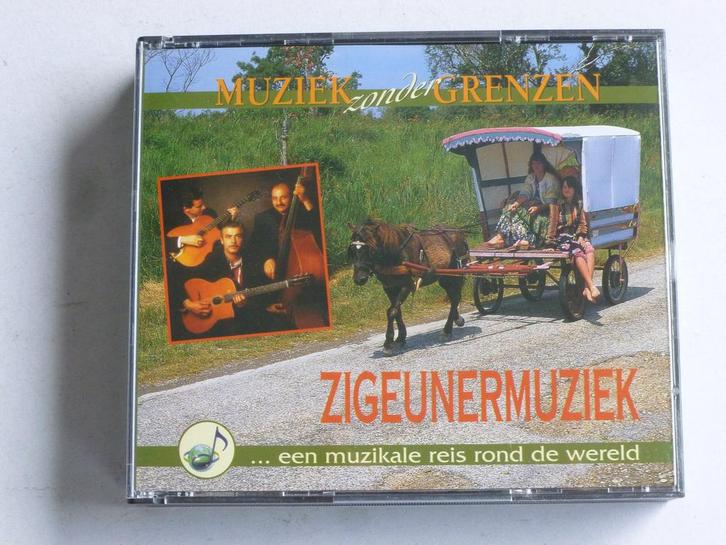 Muziek zonder Grenzen - Zigeunermuziek (3 CD), Cd's en Dvd's, Cd's | Wereldmuziek, Zo goed als nieuw, Verzenden