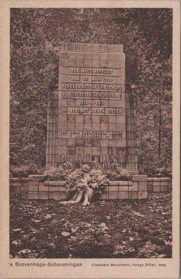 S GRAVENHAGE - Visschers Monument, hooge Schev. Weg, Verzamelen, Ansichtkaarten | Nederland, Verzenden