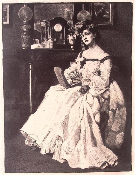 Diamandring uitproberen (lijst optie, lithos), Antiek en Kunst, Kunst | Litho's en Zeefdrukken, Verzenden
