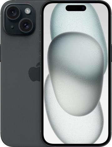 Apple iPhone 15 128GB Zwart Refurbished B-grade beschikbaar voor biedingen