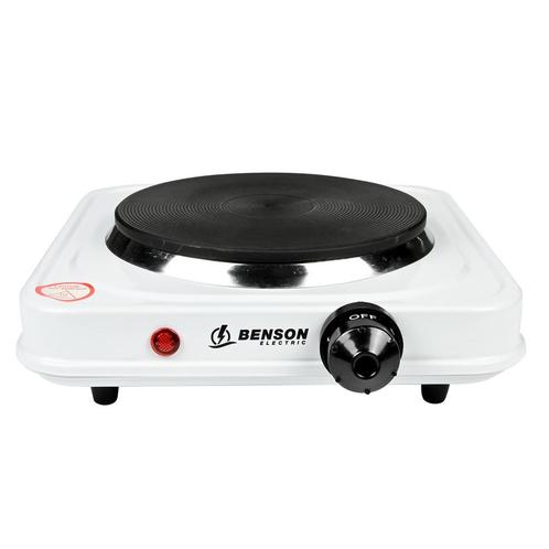 Benson Elektrische kookplaat - 1 pit - 1000W - 15 cm - ov..., Huis en Inrichting, Keuken | Keukenbenodigdheden, Nieuw, Ophalen of Verzenden