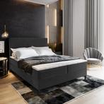 Opberg Boxspring Basic 160x200 Antraciet - Direct Leverbaar!, Huis en Inrichting, Grijs, Ophalen of Verzenden, 200 cm, Modern