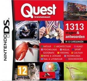 Quest Braintainment (DS) 3DS Garantie & snel in huis!/*/, Spelcomputers en Games, Games | Nintendo DS, 1 speler, Zo goed als nieuw