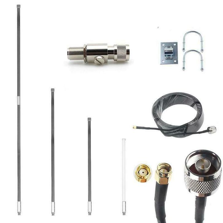 Helium Antenna 4 DBI 6 DBI 8.5 DBI 10.5 LMR400 ALLES 50%, Telecommunicatie, Antennes en Masten, Antenne, Nieuw, Ophalen of Verzenden