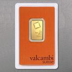 10 gram - Goud .999 - Valcambi - Verzegeld en met, Postzegels en Munten, Edelmetalen en Baren