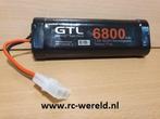 rc accu 7,2 volt 6800 Mah met Tamia plug (verzending €4,95), Nieuw, Ophalen of Verzenden