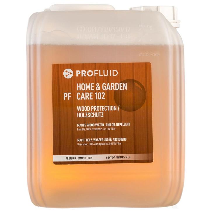 Profluid Profluid pf care 102 hout steen protectie, Zakelijke goederen, Machines en Bouw | Onderhoud en Reiniging, Verzenden
