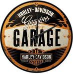 Harley-Davidson Garage klok, Huis en Inrichting, Verzenden, Nieuw