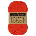 Scheepjes Cahlista - 390 poppy rose - Katoen Garen, Hobby en Vrije tijd, Breien en Haken, Ophalen of Verzenden, Nieuw
