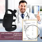 Draagzak - Baby carrier - Babydrager - 3,2-20 kg - Zwart - M, Verzenden, Zo goed als nieuw