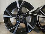 Audi A3 VW Passat Golf 18 inch 5x112 zwart velgen gepolijst, Auto-onderdelen, 18 inch, Banden en Velgen, Nieuw, Ophalen of Verzenden