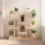 vidaXL Plantenstandaard 104,5x25x109,5 cm massief grenenhout, Verzenden, Nieuw