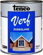 Tenco Verf Zijdeglans - 750ml - Taupe, Doe-het-zelf en Verbouw, Verf, Beits en Lak, Verzenden, Nieuw