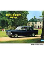 1963 PEUGEOT 404 SEDAN BROCHURE ENGELS, Boeken, Auto's | Folders en Tijdschriften, Nieuw, Peugeot, Author