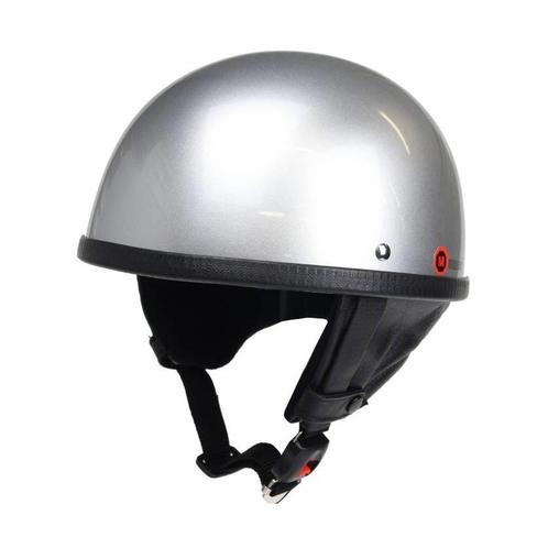 Redbike RB-500 classic pothelm zilver, Motoren, Kleding | Motorhelmen, Nieuw met kaartje, Verzenden