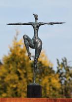 sculptuur, modern stateu woman - 53 cm - bronze marble, Antiek en Kunst, Kunst | Designobjecten