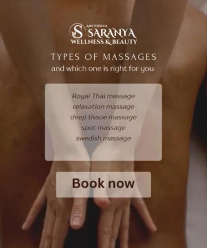 Wellness- en schoonheidssalon in Amsterdam, Diensten en Vakmensen, Welzijn | Masseurs en Massagesalons, Bedrijfsmassage, Ontspanningsmassage