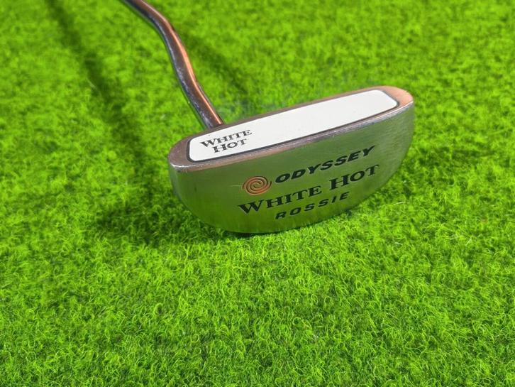 Odyssey White Hot Rossie putter linkshandig 33 inch golfclub, Sport en Fitness, Golf, Club, Zo goed als nieuw, Overige merken