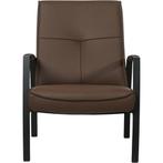 Leren Fauteuil Level - Toledo Leer Espresso, Huis en Inrichting, Fauteuils, Nieuw, Ophalen of Verzenden, 50 tot 75 cm, Fauteuil Level - Toledo leer Espresso past perfect in uw interieur als u woonstijl:  is.