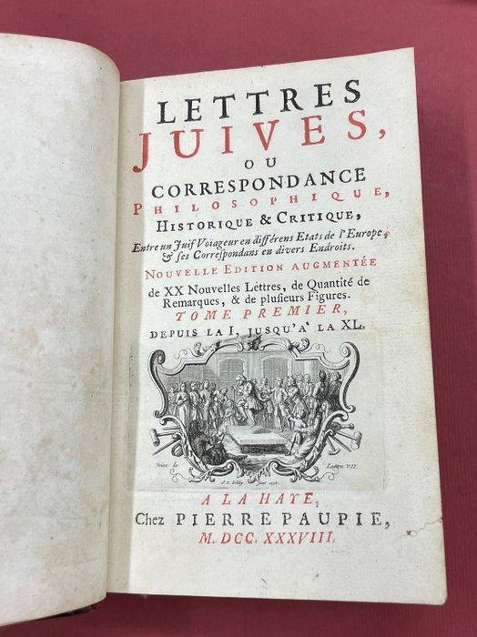 Jean-Baptiste de Boyer, Marquis dArgens - Lettres Juives ou, Antiek en Kunst, Antiek | Boeken en Bijbels