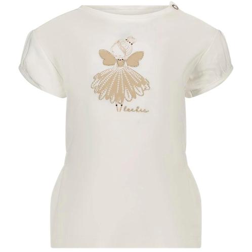 Le Chic-collectie T-shirtje Nom (off white), Kinderen en Baby's, Babykleding | Maat 68, Meisje, Nieuw, Verzenden