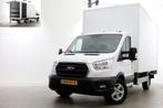 Ford Transit 350 2.0 TDCI 130pk Bakwagen met laadklep 1.211k, Gebruikt, Euro 6, Wit, Dealer onderhouden