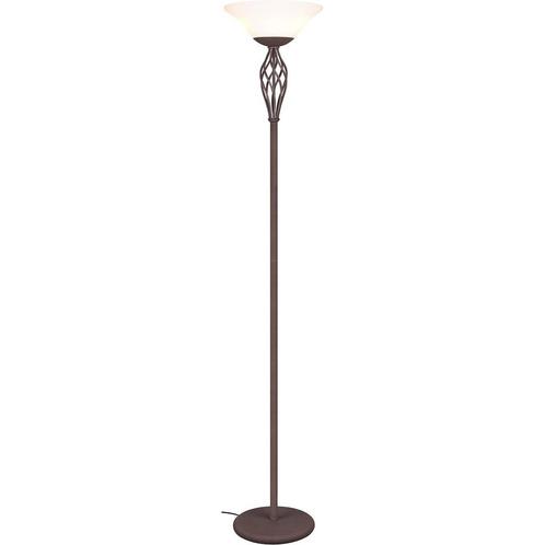 LED Vloerlamp - Trion Rustina - E27 Fitting - 2-lichts -, Huis en Inrichting, Lampen | Vloerlampen, Nieuw, Metaal, Ophalen of Verzenden