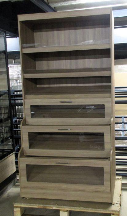 Broodstelling met 3 laden en 3 etages, 109cm, NIEUW, Zakelijke goederen, Kantoor en Winkelinrichting | Winkel en Inventaris
