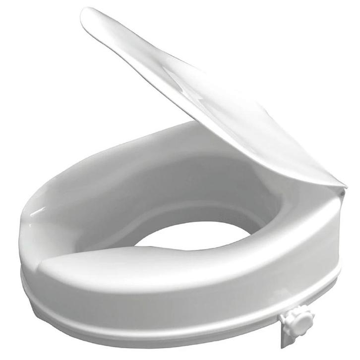 Toiletverhoger 10 cm met deksel, Diversen, Verpleegmiddelen, Ophalen of Verzenden