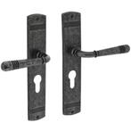 Intersteel deurklink Helena op schild PC72 oud grijs, Doe-het-zelf en Verbouw, Hang- en Sluitwerk, Verzenden, Nieuw