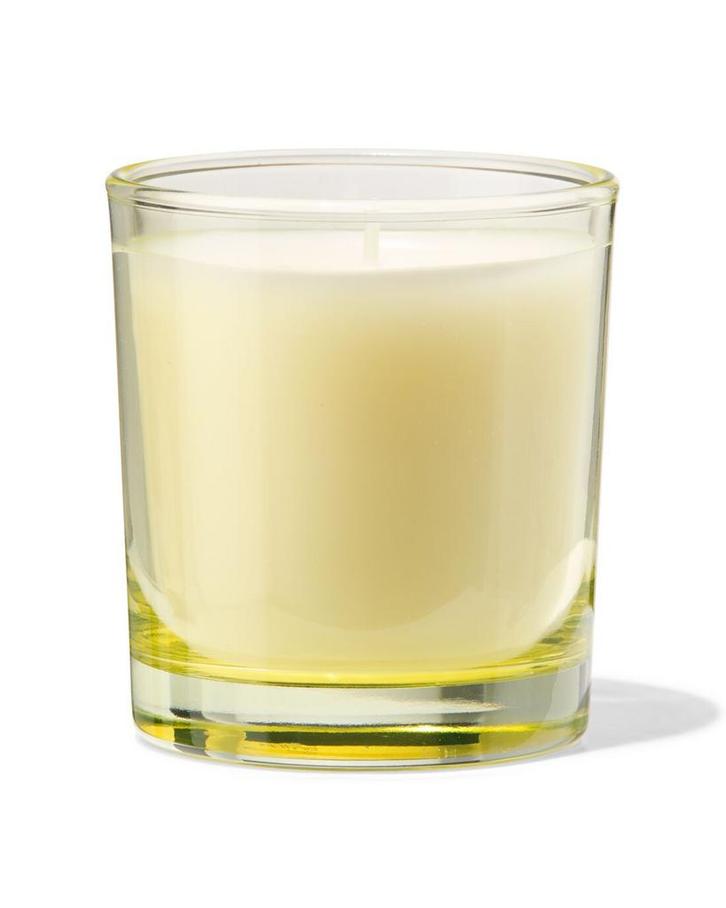 HEMA Geurkaars 7x8cm energie 4=40% / 3=30% / 2=20%, Huis en Inrichting, Woonaccessoires | Kandelaars en Kaarsen, Nieuw, Verzenden