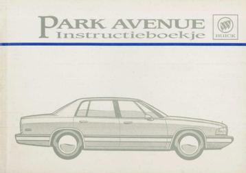 1995 Buick Park Avenue Instructieboekje Nederlandstalig